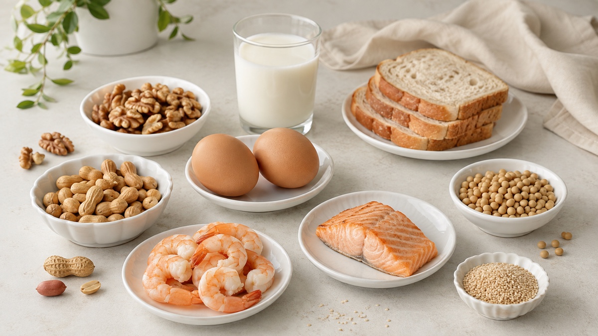 Список продуктов, вызывающих аллергию